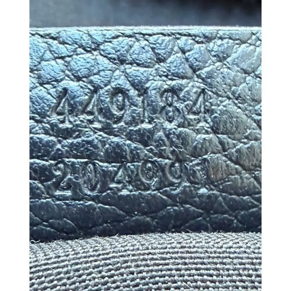 Gucci Nylon GG Monogram Medium Black Messenger Bag